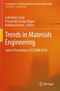 Front cover_Trends In Materials Engineering