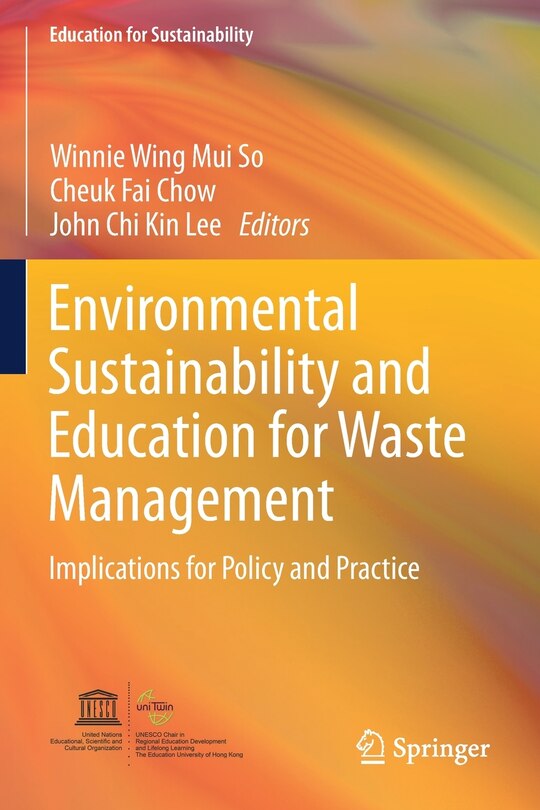 Front cover_Environmental Sustainability And Education For Waste Management