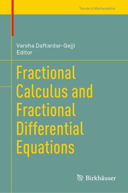 Couverture_Fractional Calculus And Fractional Differential Equations