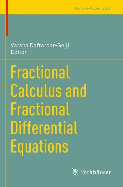 Couverture_Fractional Calculus And Fractional Differential Equations