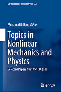 Couverture_Topics In Nonlinear Mechanics And Physics