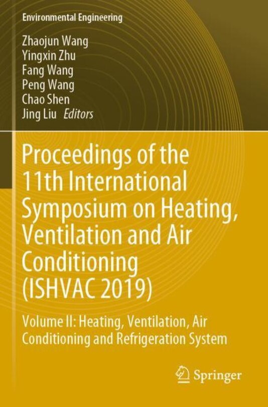 Front cover_Proceedings Of The 11th International Symposium On Heating, Ventilation And Air Conditioning (ishvac 2019)