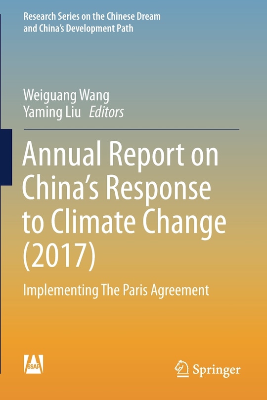 Couverture_Annual Report On China's Response To Climate Change (2017