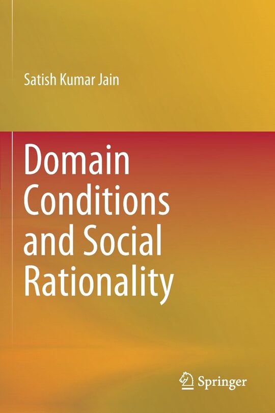 Couverture_Domain Conditions And Social Rationality