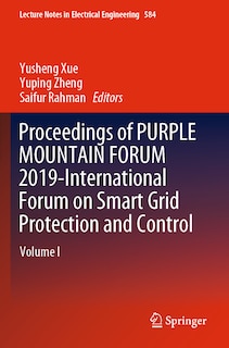 Front cover_Proceedings Of Purple Mountain Forum 2019-international Forum On Smart Grid Protection And Control