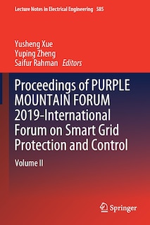 Front cover_Proceedings Of Purple Mountain Forum 2019-international Forum On Smart Grid Protection And Control