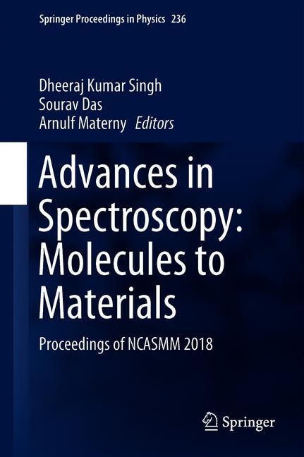 Couverture_Advances In Spectroscopy