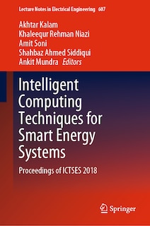 Front cover_Intelligent Computing Techniques For Smart Energy Systems