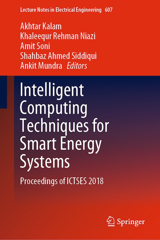 Front cover_Intelligent Computing Techniques For Smart Energy Systems