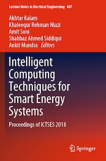 Front cover_Intelligent Computing Techniques For Smart Energy Systems