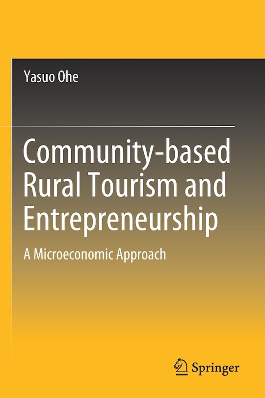 Couverture_Community-based Rural Tourism And Entrepreneurship