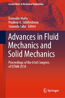 Couverture_Advances In Fluid Mechanics And Solid Mechanics