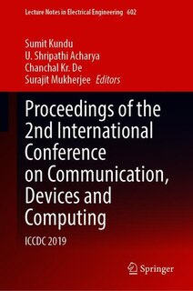 Couverture_Proceedings Of The 2nd International Conference On Communication, Devices And Computing