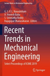 Front cover_Recent Trends In Mechanical Engineering