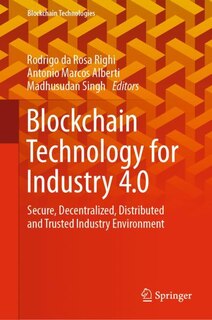 Front cover_Blockchain Technology For Industry 4.0