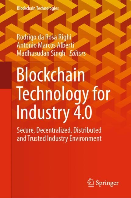 Front cover_Blockchain Technology For Industry 4.0
