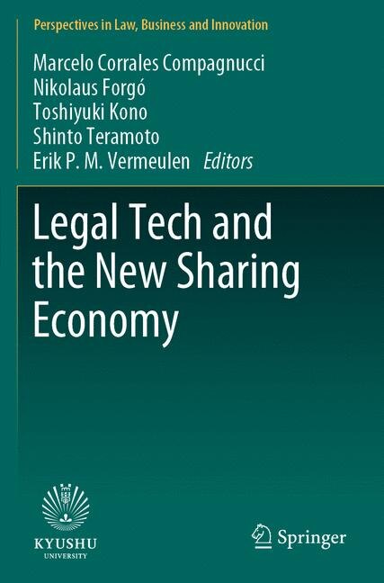 Front cover_Legal Tech And The New Sharing Economy