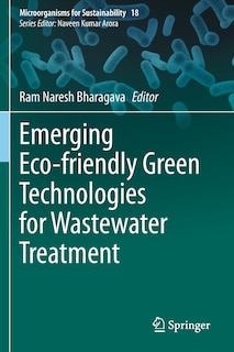 Couverture_Emerging Eco-friendly Green Technologies for Wastewater Treatment