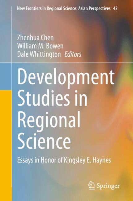 Couverture_Development Studies In Regional Science
