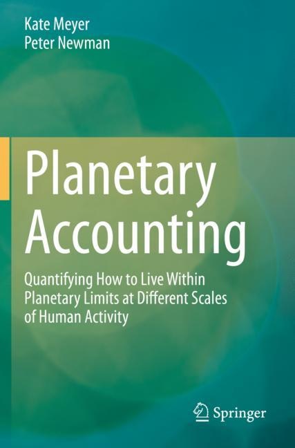 Planetary Accounting: Quantifying How to Live Within Planetary Limits at Different Scales of Human Activity