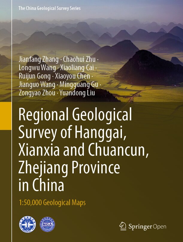 Front cover_Regional Geological Survey Of Hanggai, Xianxia And Chuancun, Zhejiang Province In China