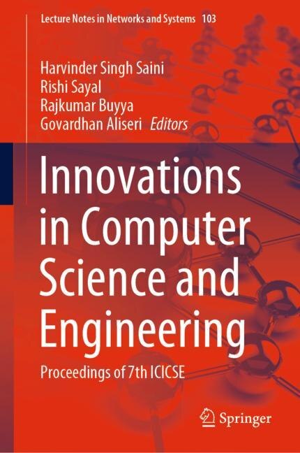Front cover_Innovations In Computer Science And Engineering