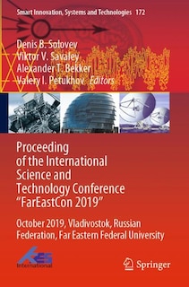 Front cover_Proceeding Of The International Science And Technology Conference fareast- On 2019