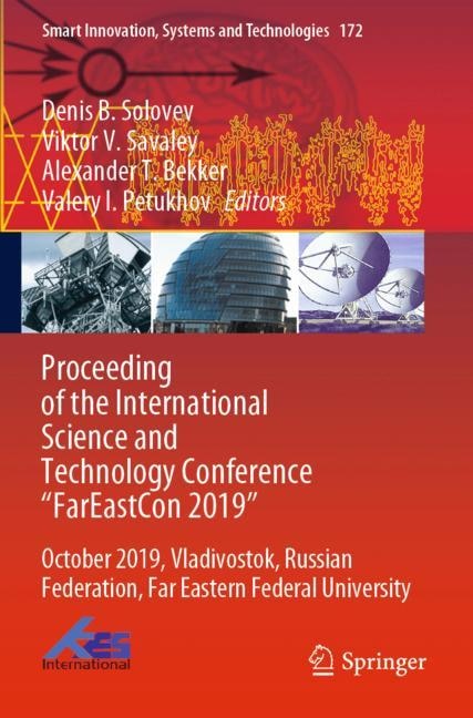 Front cover_Proceeding Of The International Science And Technology Conference fareast- On 2019