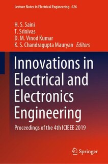 Front cover_Innovations In Electrical And Electronics Engineering