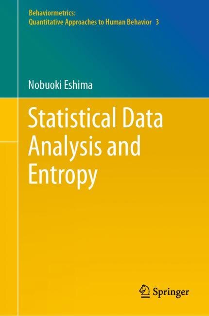Front cover_Statistical Data Analysis And Entropy