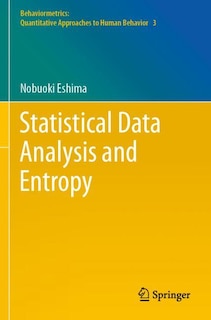 Front cover_Statistical Data Analysis And Entropy