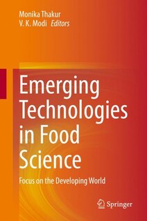 Couverture_Emerging Technologies In Food Science