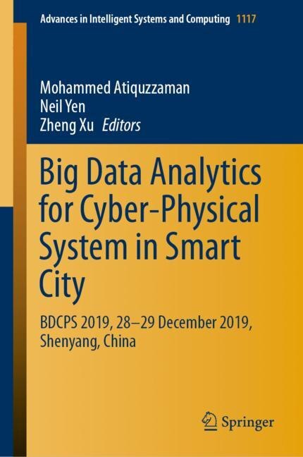Couverture_Big Data Analytics For Cyber-physical System In Smart City