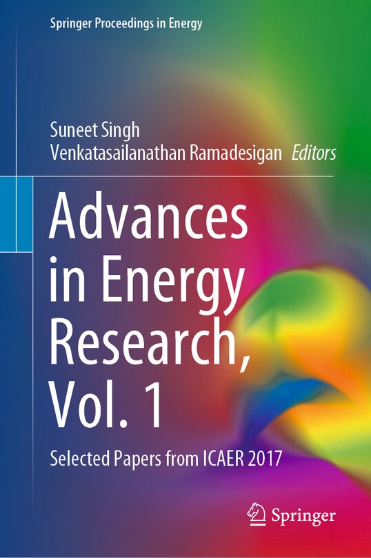 Front cover_Advances In Energy Research, Vol. 1