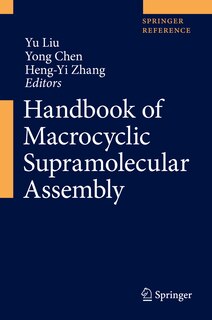 Couverture_Handbook Of Macrocyclic Supramolecular Assembly