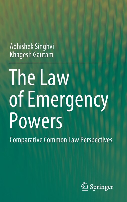 Couverture_The Law Of Emergency Powers