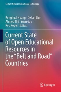 Front cover_Current State Of Open Educational Resources In The belt And Road Countries