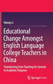 Front cover_Educational Change Amongst English Language College Teachers In China
