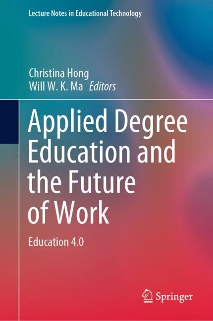Front cover_Applied Degree Education And The Future Of Work