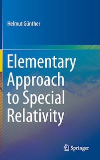 Front cover_Elementary Approach To Special Relativity
