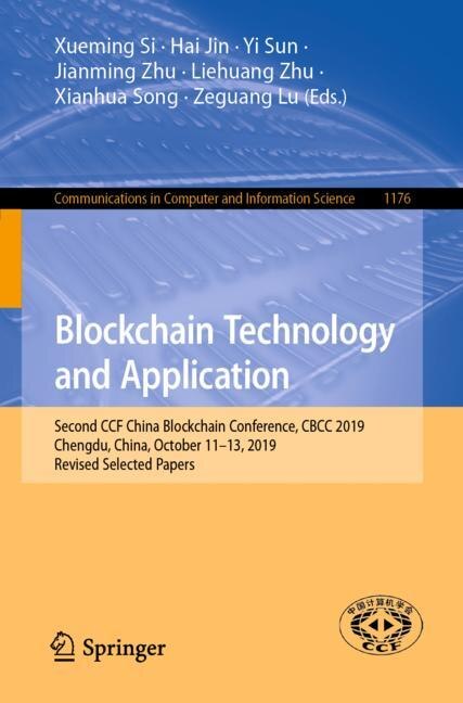 Couverture_Blockchain Technology and Application