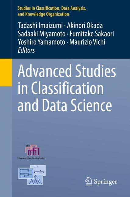 Couverture_Advanced Studies In Classification And Data Science