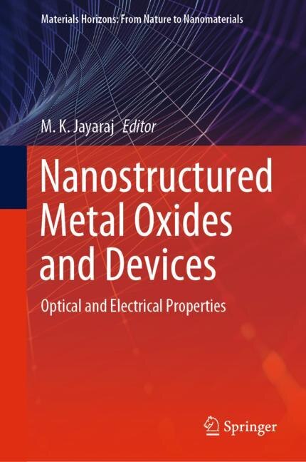 Couverture_Nanostructured Metal Oxides And Devices