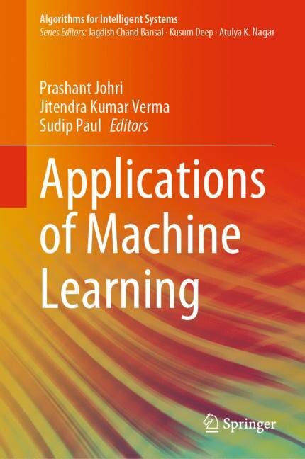 Couverture_Applications Of Machine Learning