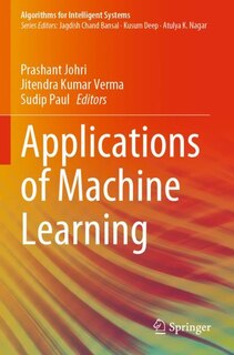 Couverture_Applications Of Machine Learning