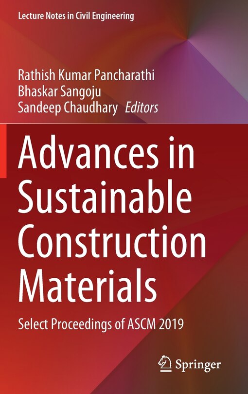 Couverture_Advances In Sustainable Construction Materials