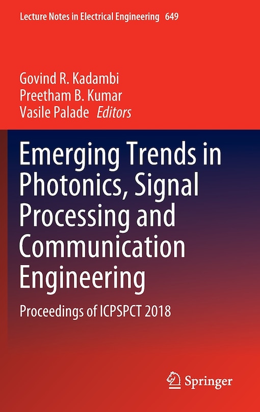 Couverture_Emerging Trends In Photonics, Signal Processing And Communication Engineering