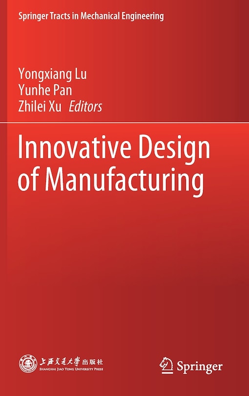 Couverture_Innovative Design Of Manufacturing