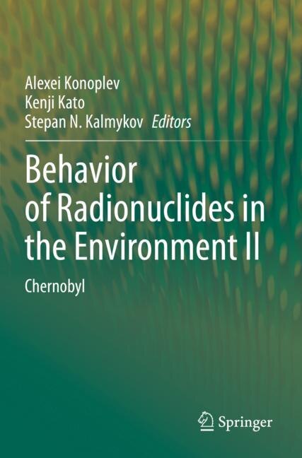Front cover_Behavior Of Radionuclides In The Environment Ii