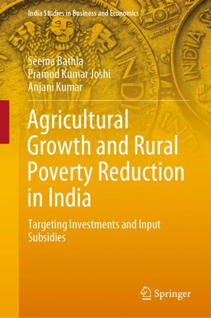 Couverture_Agricultural Growth And Rural Poverty Reduction In India